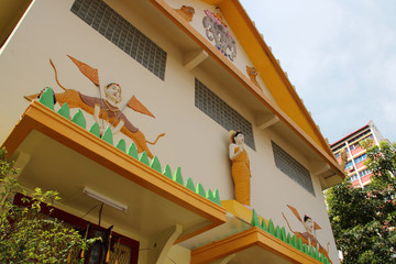 buddhist temple (Sakya Muni Buddha Gaya Temple) in singapore.