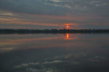 Evening on the lake