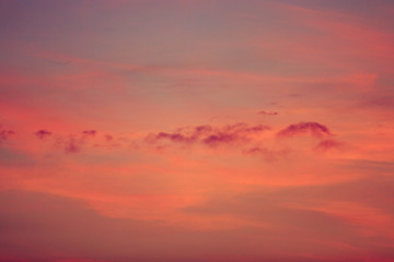Obraz premium a beautiful sky at sunset