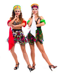 dancers performing russian traditional folk dance