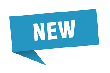 new 3d speech bubble sign