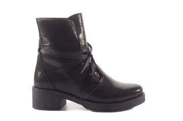 Beautiful elegant suede blue women's open summer shoes sandals high-heeled on a white background, isolated.