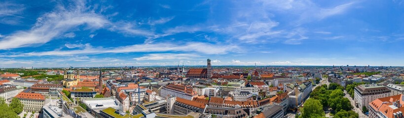 Fototapeta na wymiar München Panorama
