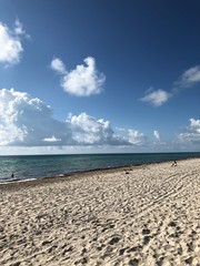 Sunrise and Ocean in Miami Beach