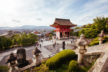 Fototapeta na wymiar Kiyomizu-dera Temple Kyoto Japan