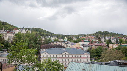 Fototapeta na wymiar Karlsbad -Kurort in Tschechien
