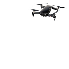 Small Drone on a White Background