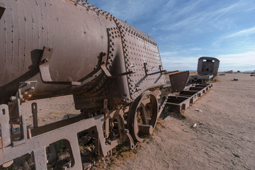 Uyuni train graveyard