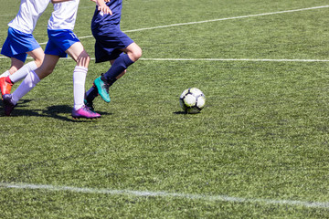 soccer boys  play  ball game