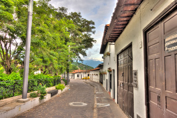 Fototapeta na wymiar Giron, Santander, Colombia
