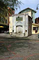 Obraz premium Historical Bosphorus, coasts, historical streets and mosques