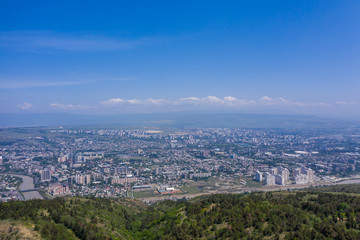 Aerial view of Tbilisi. Georgia