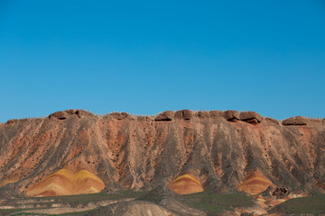 Zhangye Danxia landform In Northwest China