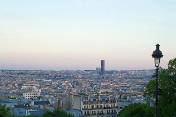 Stadtpanorama von Paris 