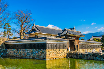 Matsumoto Castle Exterior, Nagano, Japan