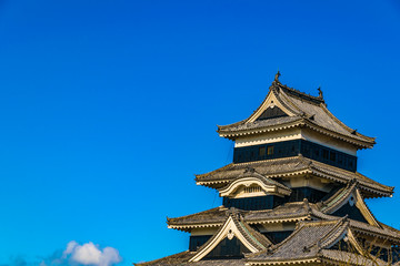 Matsumoto Castle Exterior, Nagano, Japan