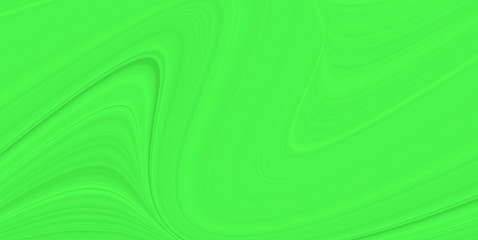 Green UFO 3d neon background for packaging template or wallpaper. The texture of the marble fashion hue with stripes waves and divorces.