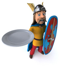 Fun gaulois - 3D Illustration