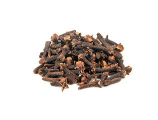 Dry cloves isolated
