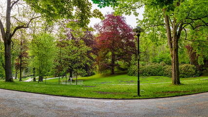 Parkanlage an der Moritzquelle Bad Elster