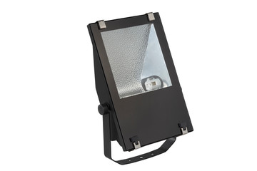 Flood light on white background,Halogen lights