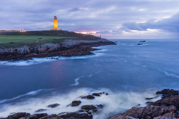 Tower of Hercules in A Coruna, Galicia, Spain.