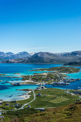 Sommaroy in Troms, Norway,