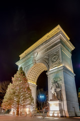 Fototapeta na wymiar Washington Square in New York, United States.