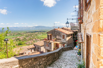 Medieval town of Artena, Lazio, Italy