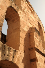 ancient ruins of old castle at medieval