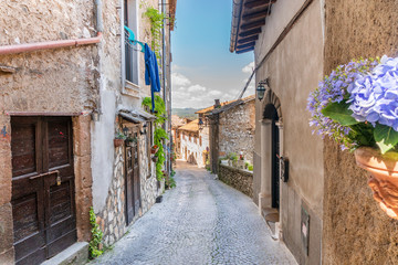 Medieval town of Artena, Lazio, Italy