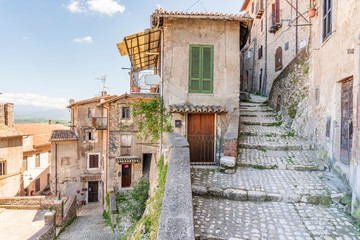 Medieval town of Artena, Lazio, Italy
