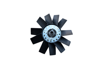 Obraz premium viscous coupling of the fan car with the impeller Assembly on an isolated white background
