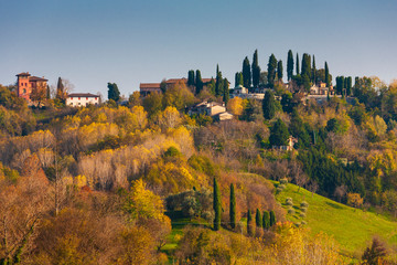 The town of Asolo in Italy