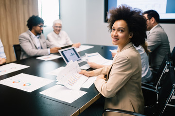 Business People Meeting Conference Discussion Corporate Concept