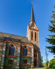 Fototapeta premium Sankt Trinitatis Kirche Bad Elster