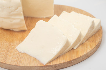 Brazilian Minas Cheese Sliced.