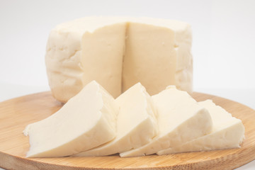 Brazilian Minas Cheese Sliced.