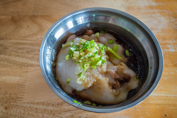 A Bowl of Delicious Taiwanese Pork Street Food