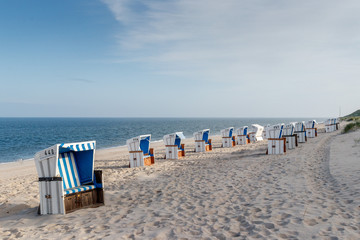 Sonnenaufgang am Strand Sylt