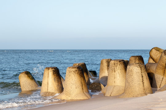 Sonnenaufgang am Strand Sylt