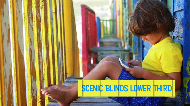 Scenic Blinds Lower Thirds