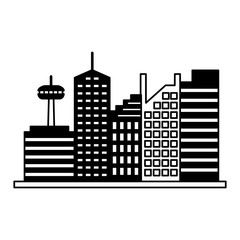 Fototapeta premium skyscrapers city urban buildings exterior