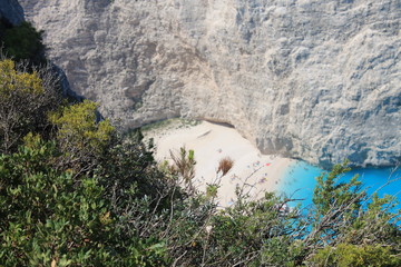 Navagio Beach (Shipwreck Beach), Zakintos Island, Greece