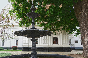 Ancient fountain in the Kiev Pechersk Lavra