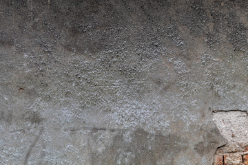 Grayish Old Weathered Concrete Wall Texture