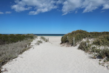 Sandy Beach in Geraldton, Australia Western Australia