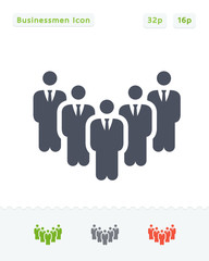 Businessmen Representatives - Sticker Icons