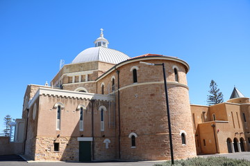 Fototapeta na wymiar St Francis Xavier's Cathedral in Geraldton, Western Australia