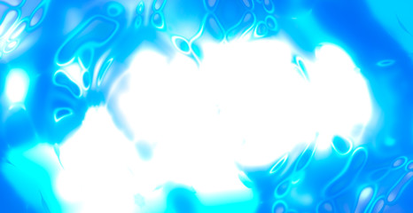 Blue abstract background, sea abstract form, water